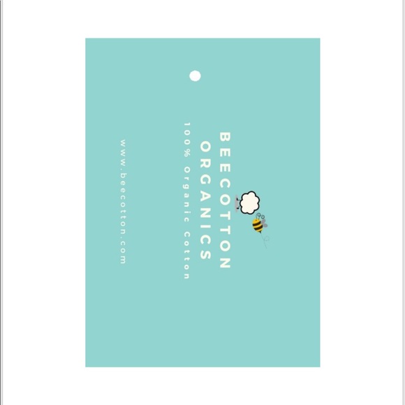 BRAND NEW Graphic Pattern Organic Cotton Bib - Picture 4 of 5